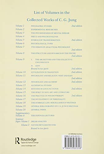 Nietzsche's Zarathustra: Notes of the Seminar given in 1934-1939 by C.G.Jung