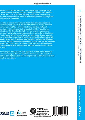 Uncertainty Analysis in Rainfall-Runoff Modelling - Application of Machine Learning Techniques: UNESCO-IHE PhD Thesis