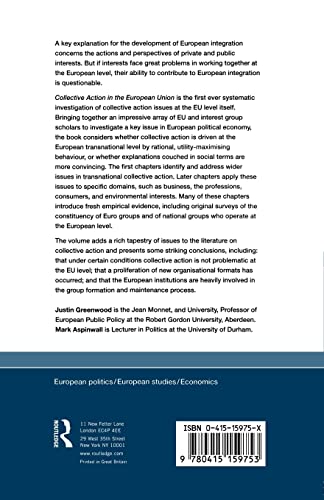 Collective Action in the European Union: Interests and the New Politics of Associability