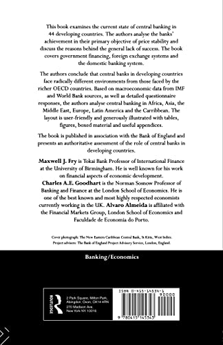 Central Banking in Developing Countries: Objectives, Activities and Independence