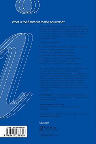 Issues in Mathematics Teaching (Issues in Teaching Series)