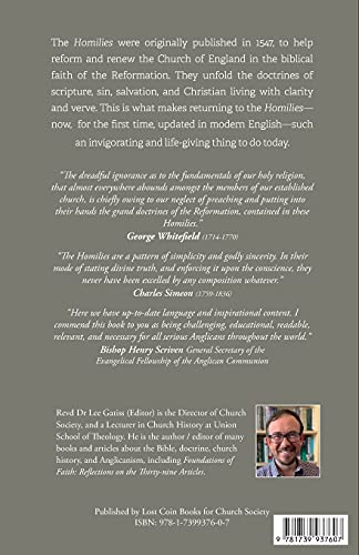The First Book of Homilies: The Church of England's Official Sermons in Modern English (The Homilies in Modern English)