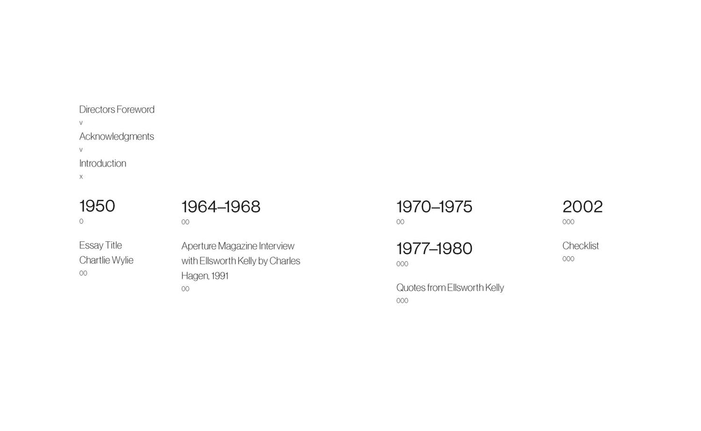 Shape, Ground, Shadow: The Photographs of Ellsworth Kelly