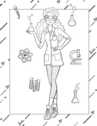 Barbie: Giant Coloring Book
