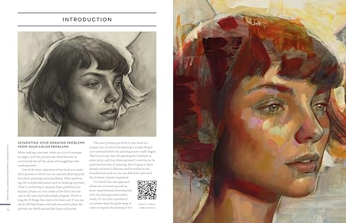 Painting Luminous Portraits for Artists: An Essential Guide to Painting Facial Features, Fleshtones, Light, and Form
