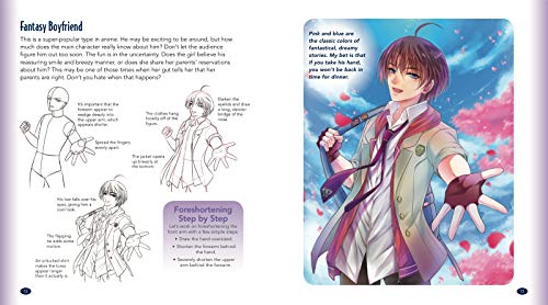The Master Guide to Drawing Anime: Romance: How to Draw Popular Character Types Step by Step - A How to Draw Anime / Manga Books Series (Volume 4)