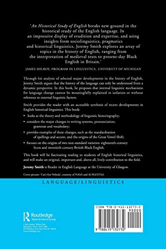 An Historical Study of English: Function, Form and Change