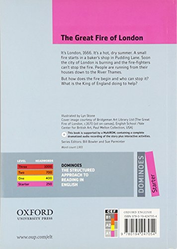 The Great Fire of London: Starter Level: 250-Word VocabularyThe Great Fire of London (Dominoes: Starter Level)