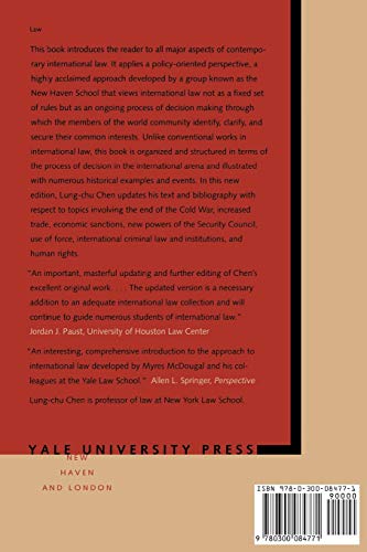 An Introduction to Contemporary International Law: A Policy-Oriented Perspective