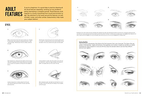 Drawing: Faces & Features: Learn to draw step by step (How to Draw & Paint)
