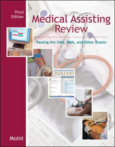 Medical Assisting Review: Passing the CMA, RMA, & Other Exams w/Student CD-ROM