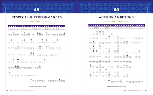 The Logic Puzzle Book for Teens: 100 Challenging Brain Games and Puzzles