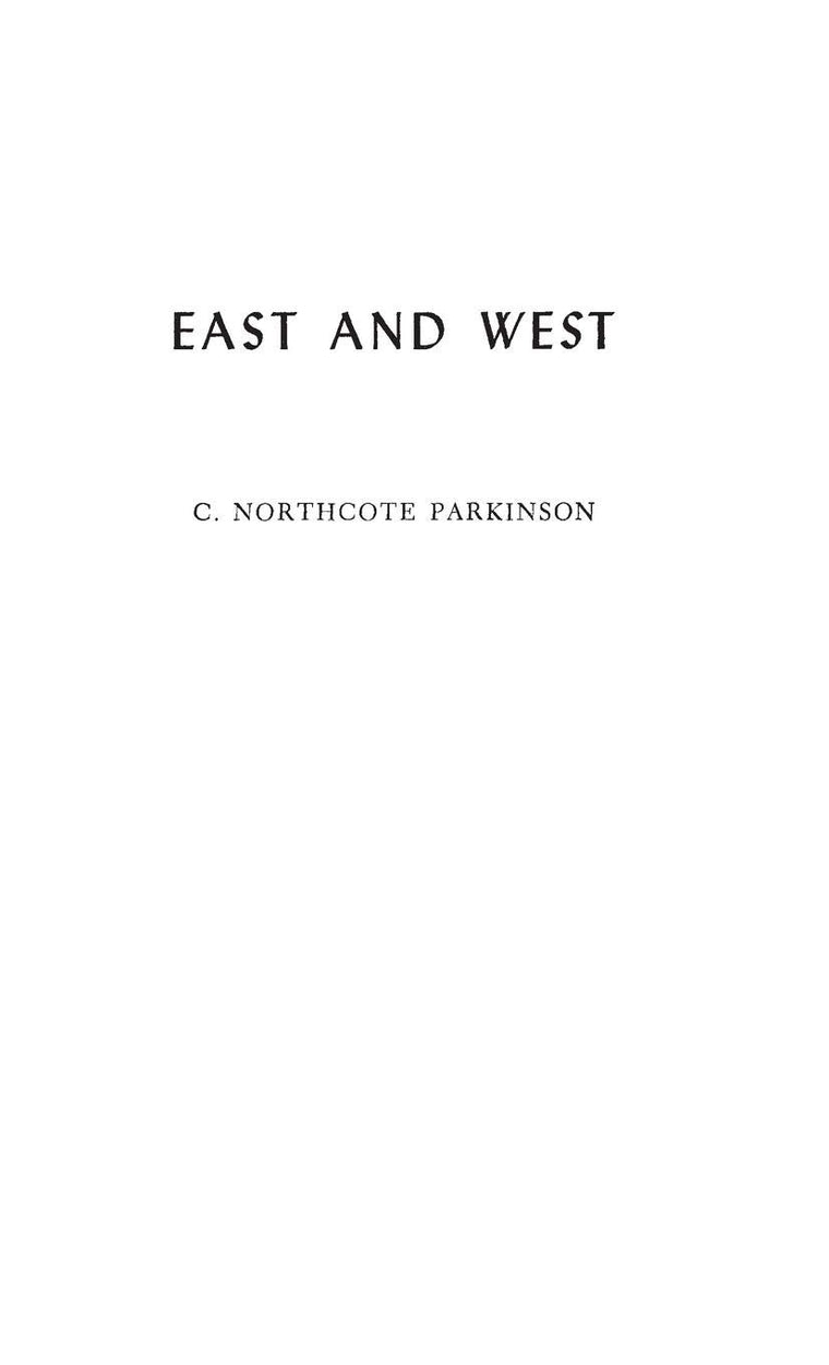 East and West.