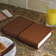 NIV, ReadEasy Bible, Large Print, Leathersoft, Tan, Red Letter