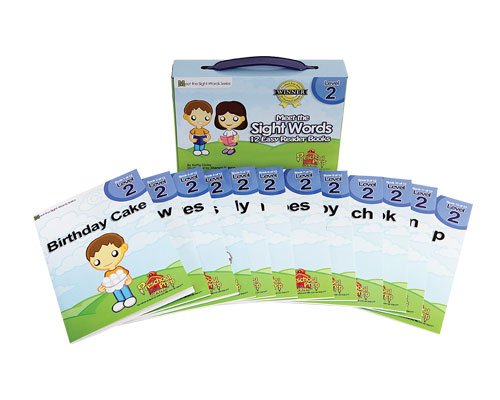 Meet the Sight Words - Level 2 - Easy Reader Books (boxed set of 12 books)