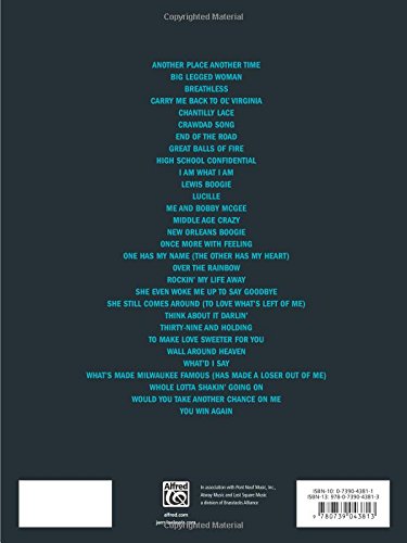 Jerry Lee Lewis -- Greatest Hits: Piano/Vocal/Chords