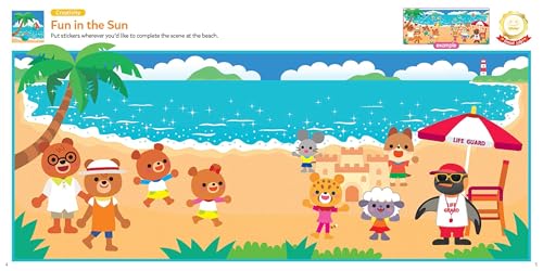 Play Smart 500 Stickers Outdoor Adventures