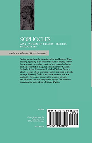 Sophocles Plays 2: Ajax; Women of Trachis; Electra; Philoctetes (Classical Dramatists)