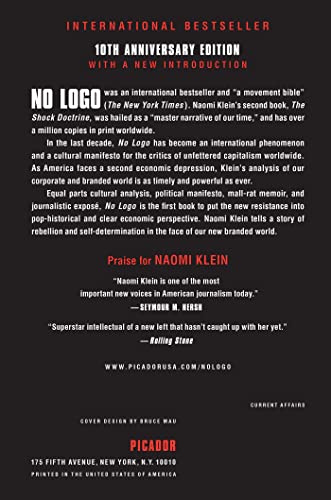 No Logo: 10th Anniversary Edition with a New Introduction by the Author