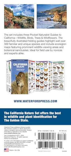 California Nature Set: Field Guides to Wildlife, Birds, Trees & Wildflowers of California (Nature Observation North America)