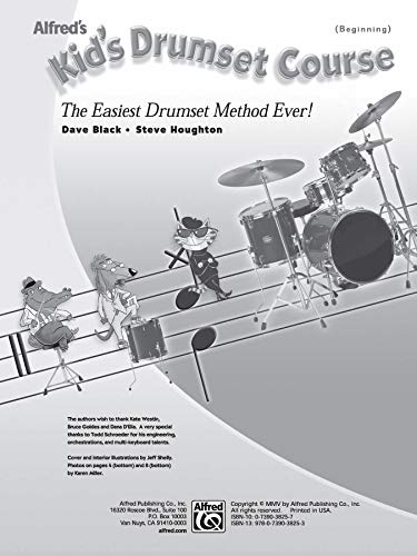 Alfred's Kid's Drumset Course