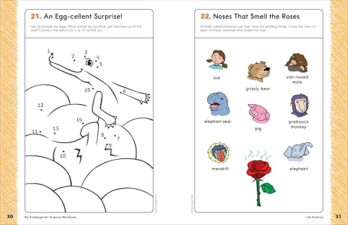 My Kindergarten Science Workbook: 101 Games & Activities to Support Kindergarten Science Skills