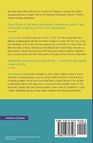The Speculator and The Meeting (Modern Plays)