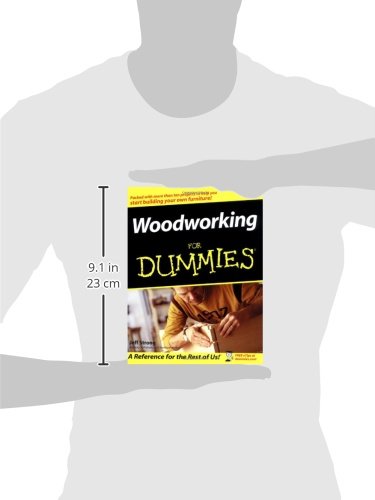Woodworking for Dummies by Jeff Strong (Paperback)