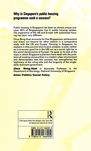 Political Legitimacy and Housing: Singapore's Stakeholder Society