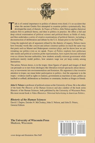 Tropes of Politics: Science, Theory, Rhetoric, Action (Rhetoric of the Human Sciences)
