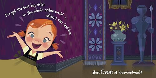 Frozen: Anna Loves Elsa by Brittany Rubiano (Hardcover)