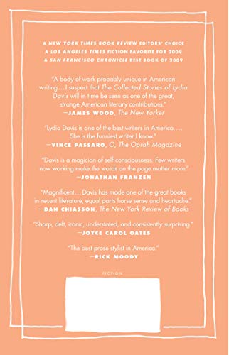 The Collected Stories of Lydia Davis