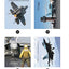 Brain Games - Sticker by Number: America's Top Gun Fighter Planes (28 Images to Sticker)