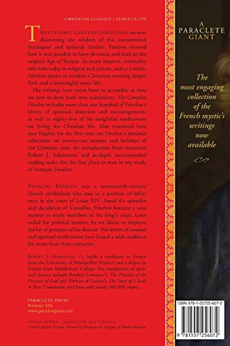 The Complete Fenelon (Paraclete Giants) by Fenelon, Francois