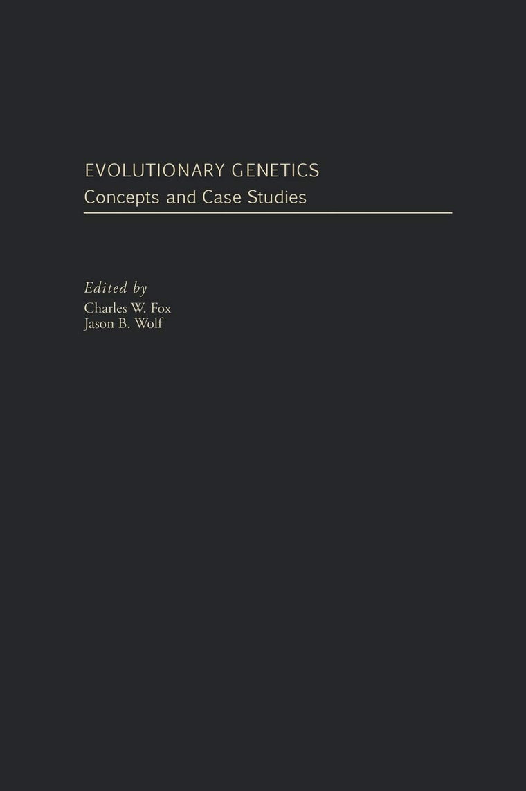 Evolutionary Genetics: Concepts and Case Studies