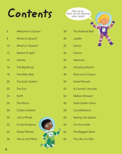 Explore Space, Stars, and Planets: Activity and Fact Book for Kids Ages 5-9: Stickers, Activities. Experiments, Diagrams, Mazes, Coloring, Dot-to-Dots, and More (Gold Stars Series)