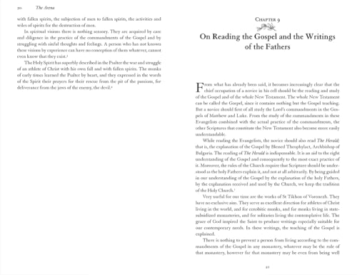 The Arena: Guidelines for Spiritual and Monastic Life (5) (Collected Works of Saint Ignatius (Brianchaninov))