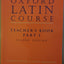 Oxford Latin Course: Teacher's Book, Part 1