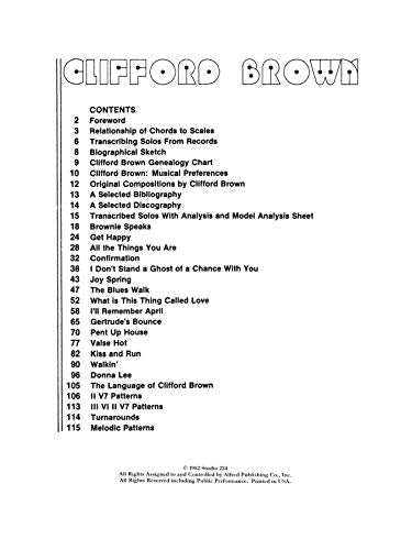 The Jazz Style of Clifford Brown: A Musical and Historical Perspective (Giants of Jazz)