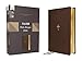 NASB, Wide Margin Bible, Leathersoft, Brown, Red Letter, 1995 Text, Comfort Print