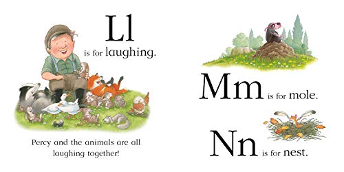 ABC: Learning the alphabet is fun with Percy and his animal friends! (Percy the Park Keeper)