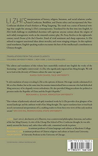 A Book to Burn and a Book to Keep (Hidden): Selected Writings (Translations from the Asian Classics)