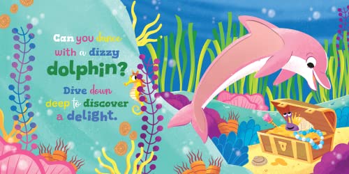 Little Hippo Books Can You Tickle a Turtle? - Children's Sensory Board Book with Touch and Feel Trails