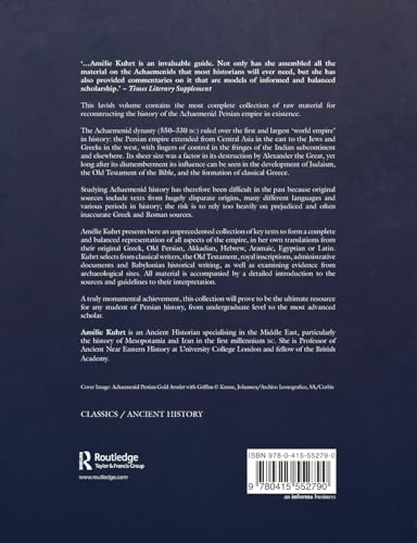 The Persian Empire: A Corpus of Sources from the Achaemenid Period