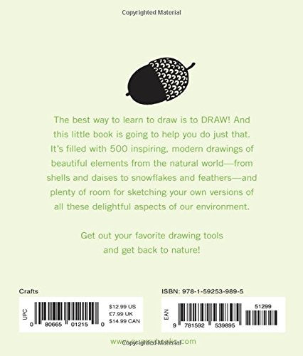 Draw 500 Things from Nature: A Sketchbook for Artists, Designers, and Doodlers
