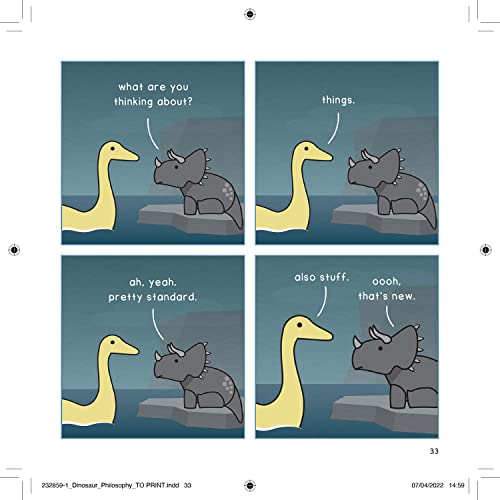 Dinosaur Philosophy: THE NEW BOOK FROM INTERNATIONAL BESTSELLER DINOSANDCOMICS