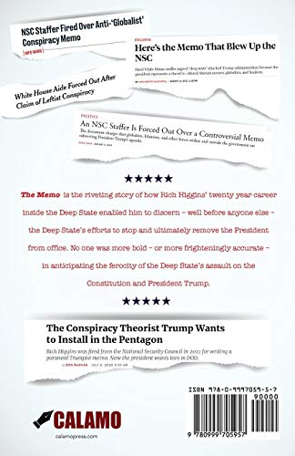 The Memo: Twenty Years Inside the Deep State Fighting for America First
