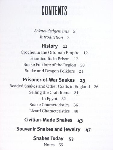 Bead Crochet Snakes: History and Technique