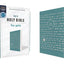 NIV, Holy Bible for Girls, Soft Touch Edition, Leathersoft, Teal, Comfort Print