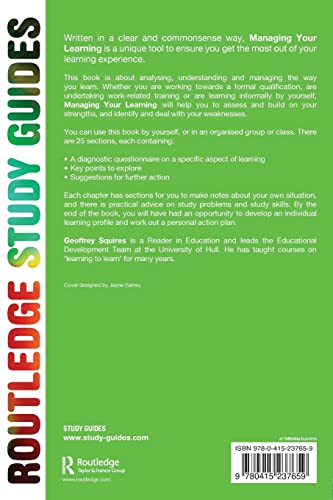 Managing Your Learning (Routledge Study Guide) (Routledge Study Guides)